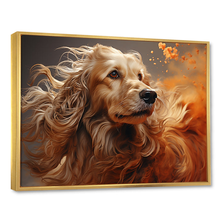 Dog Afghan Hound Air - Dog Bedroom Wall Art