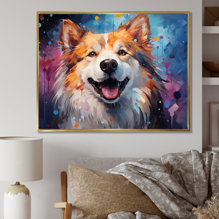 Dog Akita Aurora - Dog Wall Art Prints