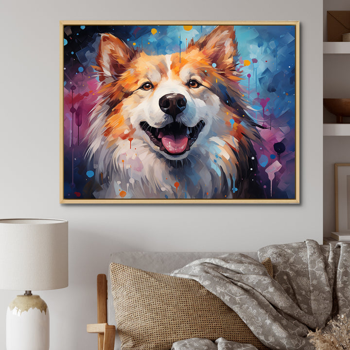 Dog Akita Aurora - Dog Wall Art Prints