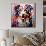 Dog Australian Shepherd Aura - Dog Home Decor Art