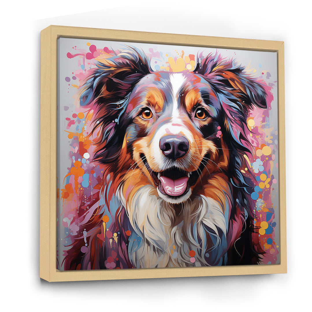 Dog Australian Shepherd Aura - Dog Home Decor Art