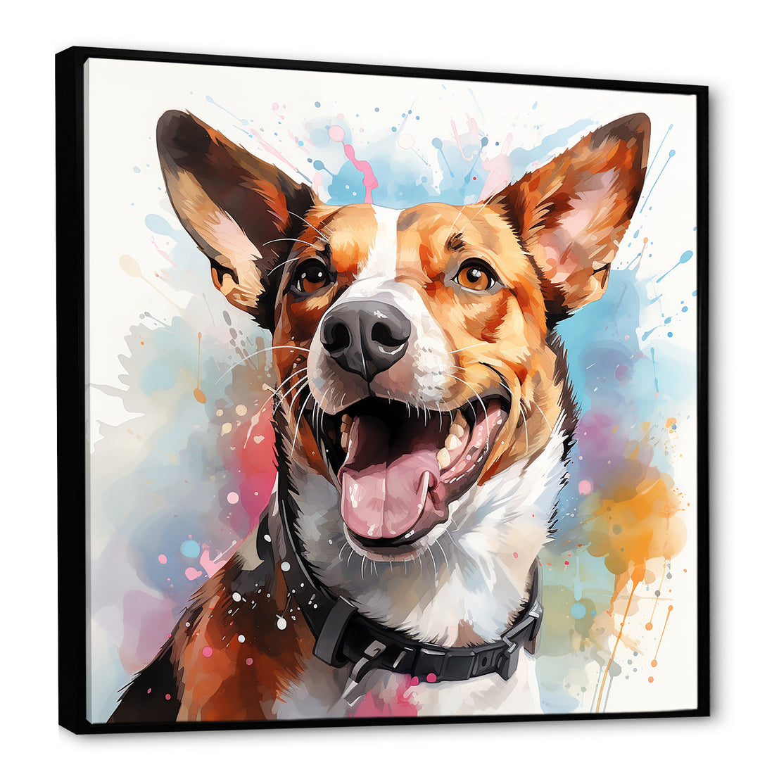 Dog Basenji Bliss - Dog Bedroom Wall Art