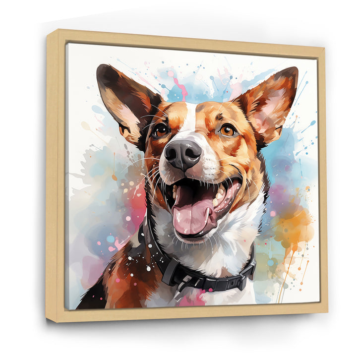 Dog Basenji Bliss - Dog Bedroom Wall Art