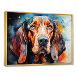 Dog Basset Hound Beauty - Dog Canvas Wall Art