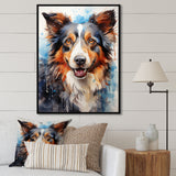 Border Collie Brilliance - Dog Bedroom Wall Art