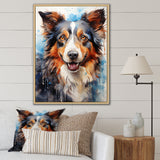 Border Collie Brilliance - Dog Bedroom Wall Art