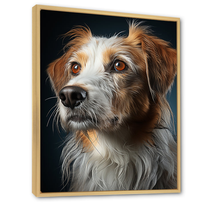 Borzoi Beauty - Dog Canvas Wall Art