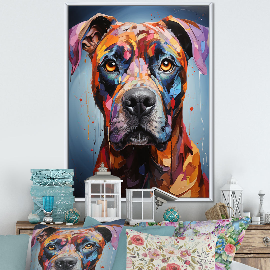 Boxer Boldness - Dog Wall Decor