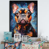 Bulldog Boldness - Black Dog Wall Art
