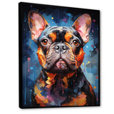Bulldog Boldness - Black Dog Wall Art