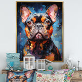 Bulldog Boldness - Black Dog Wall Art
