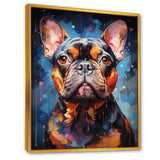 Bulldog Boldness - Black Dog Wall Art