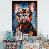 Bulldog Boldness - Black Dog Wall Art