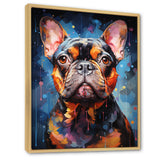 Bulldog Boldness - Black Dog Wall Art