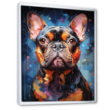 Bulldog Boldness - Black Dog Wall Art