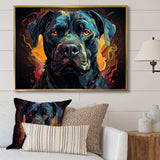 Cane Corso Confidence - Animals Canvas Wall Art