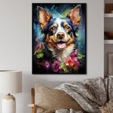 Chihuahua Charisma - Dog Large Canvas Wall Art