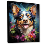 Chihuahua Charisma - Dog Large Canvas Wall Art