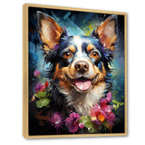 Chihuahua Charisma - Dog Large Canvas Wall Art