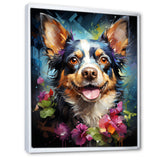 Chihuahua Charisma - Dog Large Canvas Wall Art