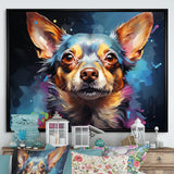 Chihuahua Chic - Dog Living Room Wall Art