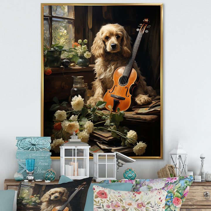 Cocker Spaniel Serenade - Dog Wall Decor