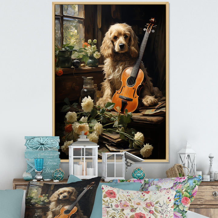 Cocker Spaniel Serenade - Dog Wall Decor