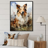 Collie Countryside - Dog Wall Art Prints