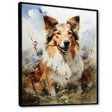 Collie Countryside - Dog Wall Art Prints