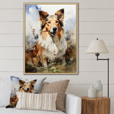 Collie Countryside - Dog Wall Art Prints