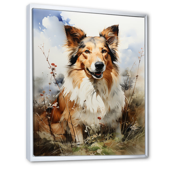 Collie Countryside - Dog Wall Art Prints