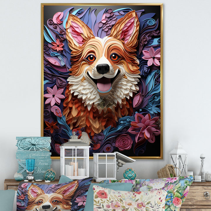 Corgi Charm - Dog Wall Art Prints