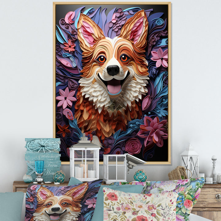 Corgi Charm - Dog Wall Art Prints