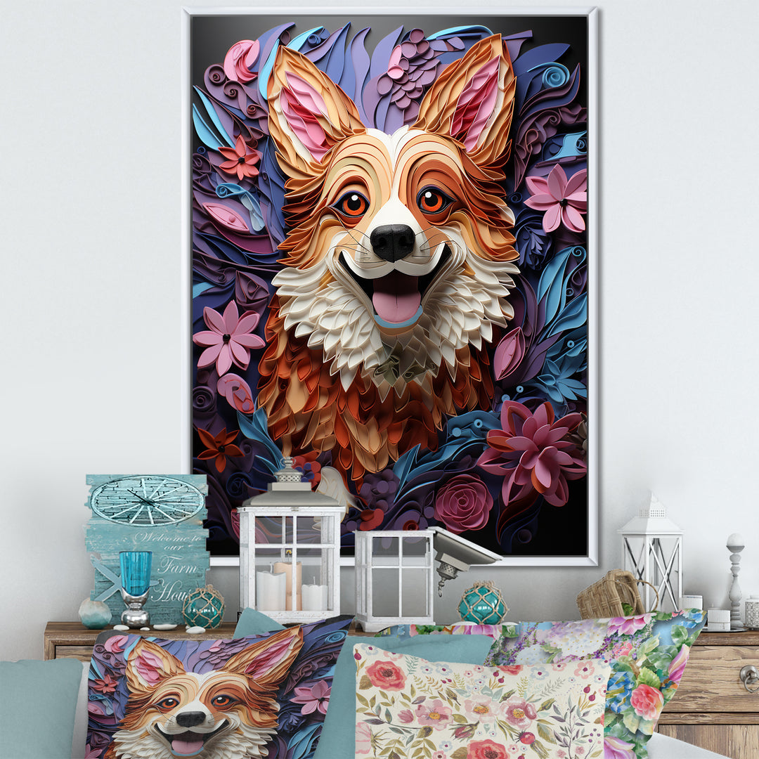 Corgi Charm - Dog Wall Art Prints