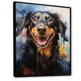 Dachshund Delight - Beige Dog Wall Art