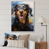 Dachshund Delight - Beige Dog Wall Art