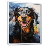 Dachshund Delight - Beige Dog Wall Art