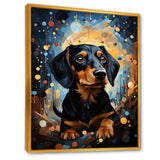 Dachshund Dreamscape - Dog Large Canvas Wall Art