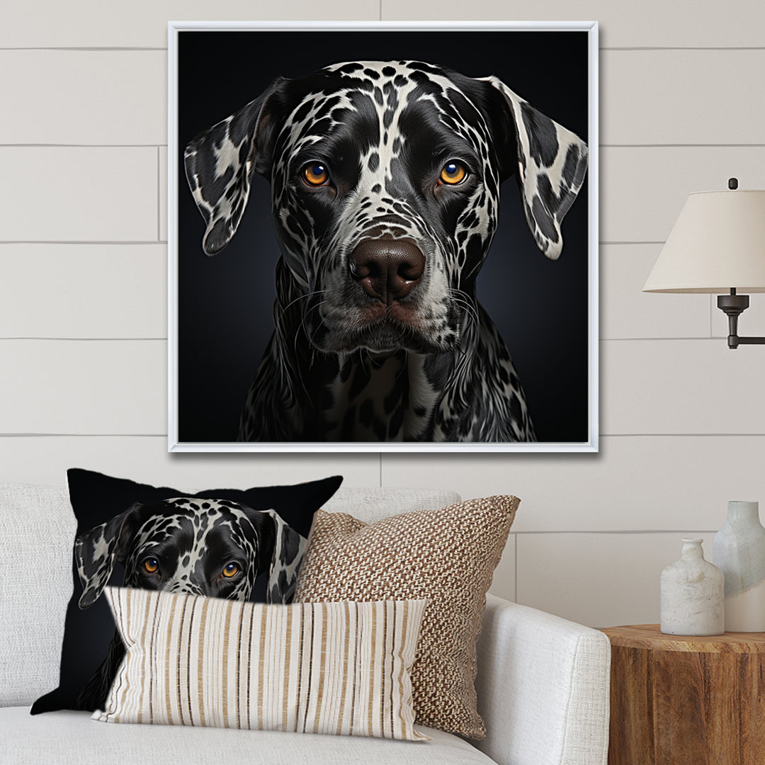 Dalmatian Dots - Dog Living Room Wall Art