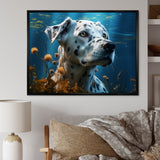 Dalmatian Dream - Dog Canvas Wall Art