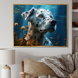Dalmatian Dream - Dog Canvas Wall Art