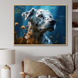 Dalmatian Dream - Dog Canvas Wall Art