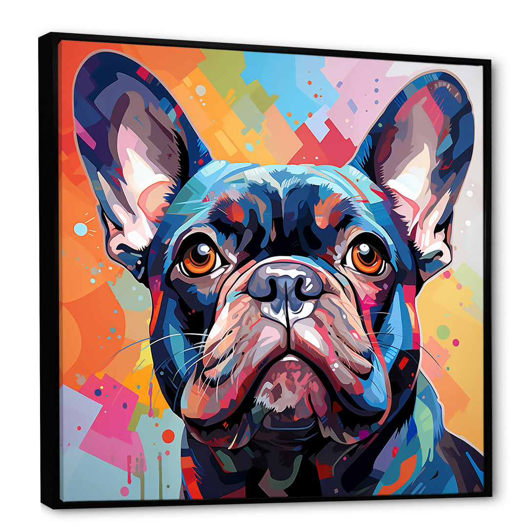 Dog French Bulldog Fiesta - Dog Wall Decor