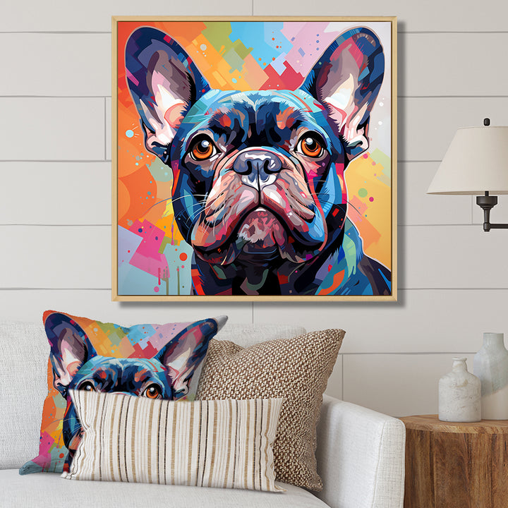 Dog French Bulldog Fiesta - Dog Wall Decor