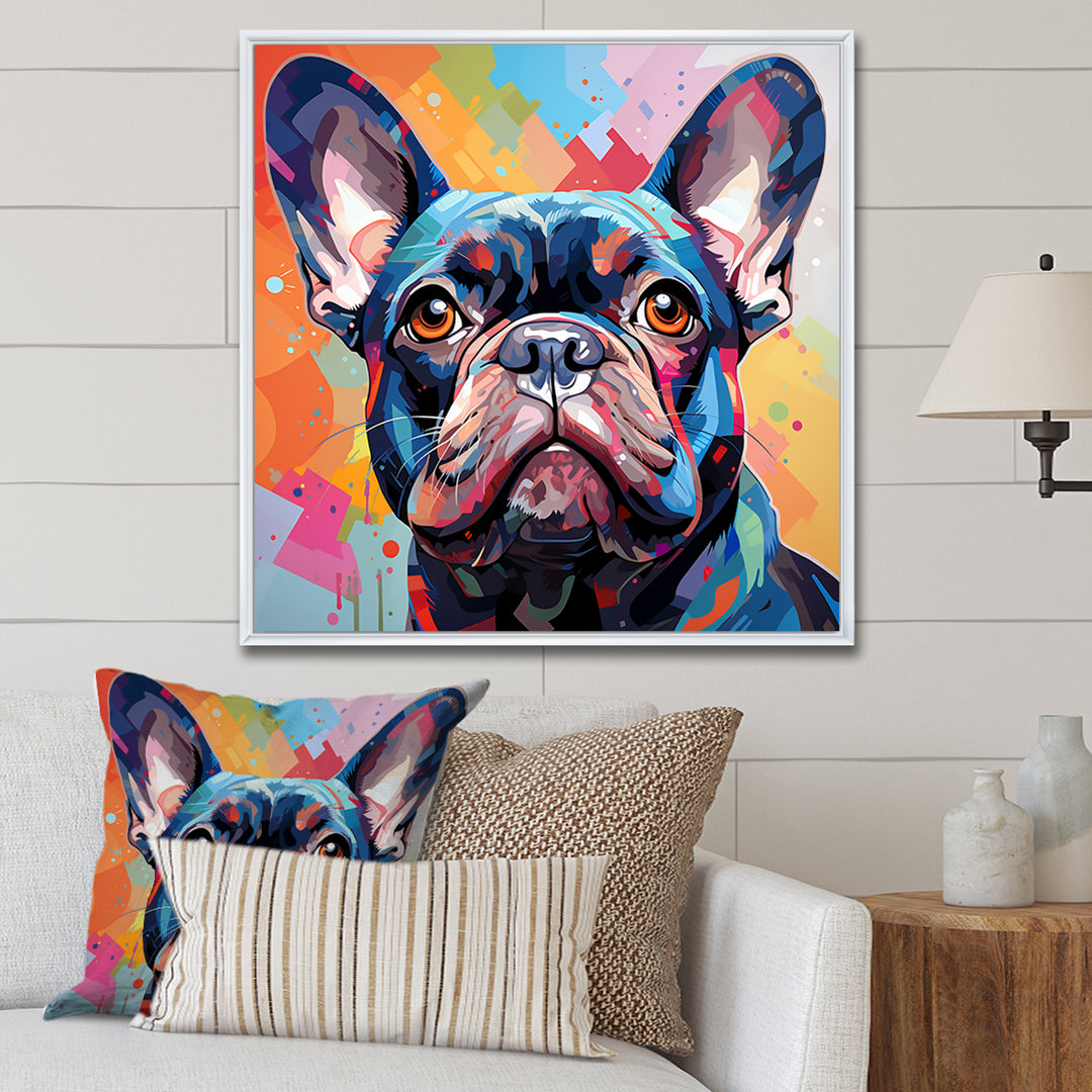 Dog French Bulldog Fiesta - Dog Wall Decor