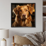 Dog Golden Grace - Brown Dog Wall Art
