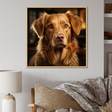 Dog Golden Grace - Brown Dog Wall Art