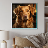 Dog Golden Grace - Brown Dog Wall Art