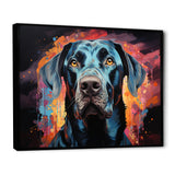 Dog Great Dane Grace - Dog Framed Canvas Art