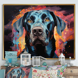 Dog Great Dane Grace - Dog Framed Canvas Art